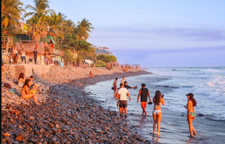 Playa El Cuco , , El Salvador